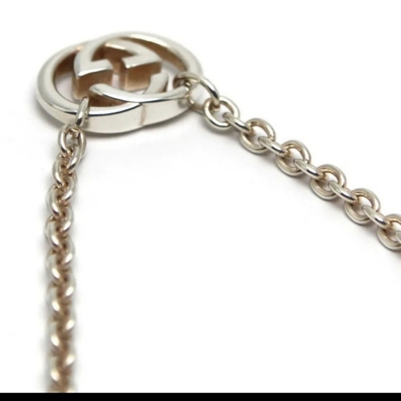 Gucci Luxury Necklace Sterling Silver 16inch chain - Picture 9 of 11